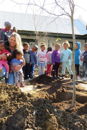 LiebenLogistics is a proud partner of the Goedgedacht Trust, the brainchild of husband and wife team, Peter and Annie Templeton, which aims to address rural poverty by taking a truly long-term perspective. The trust’s founding mission is to establish a sustainable and replicable community development programme that offers children and youth from poor rural farm-worker families an opportunity to become active narrators of their own stories. Path onto Prosperity, Goedgedacht Trust’s flagship programme, was established in 1998. Called POP for short, this ambitious effort attempts to transform and heal marginalised rural communities by providing opportunities for young people to break out of the cycles of generational poverty. In 2003, Goedgedacht Trading was established, as a potential source of funding for Goedgedacht Trust. The company’s aim is to create local job opportunities through the harvesting and marketing of super high quality olive oil, in an area of 48% unemployment. Sakkie Liebenberg, the founder and CEO of LiebenGroup, was introduced to the Goedgedacht family a few years ago. At that time Sakkie donated a much-needed delivery vehicle. In 2018 the Goedgedacht folks again approached Sakkie for a vehicle that more specifically suits the needs of the Goedgedacht Trading operation. LiebenGroup happened to be evaluating the group’s own corporate social investment (CSI) initiatives, and a longer term partnership between LiebenGroup and Goedgedacht Trust was forged. LiebenGroup also participated in the celebration of Mandela Day 2018 at Goedgedacht Trust with the planting of three new oak trees in the courtyard of the youth development centre.